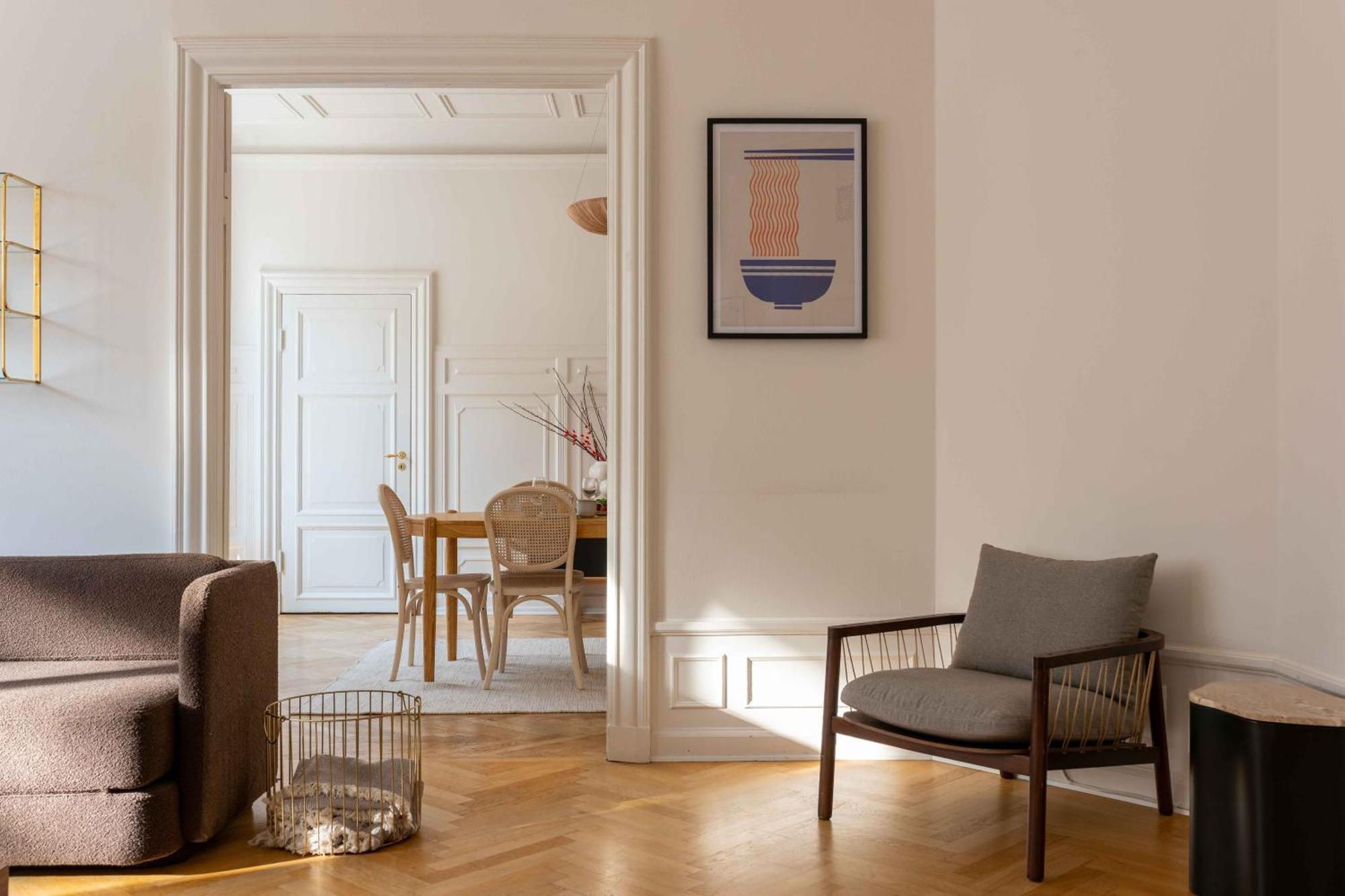 Lovely 3Br Manor Apartment 5 Min From Tivoli Gardens Copenhagen Exterior photo